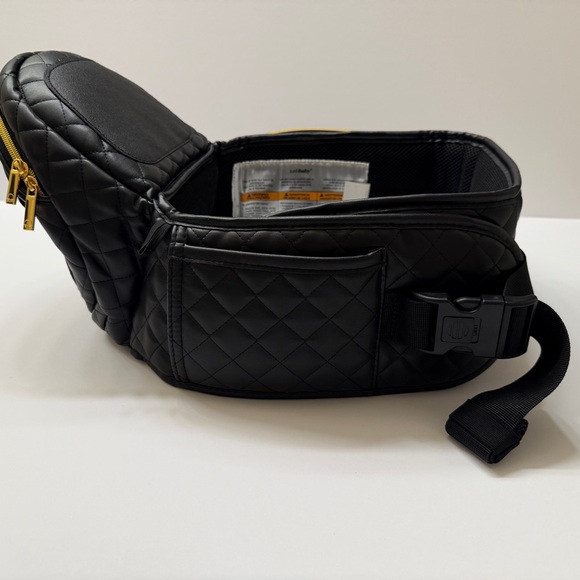 Tushbaby Black Quilted Baby Bag - Picture 9 of 13